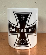 Tasse - Eisernes Kreuz - Gott mit uns Tasse - Eisernes Kreuz - Gott mit uns