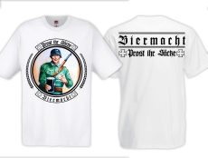 T-Hemd - Biermacht - Prost ihr Säcke - weiß - Männertag