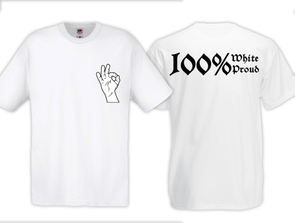 Frauen T-Shirt - White Power - Logo - Modern - 100% White/Proud - weiß Frauen T-Shirt - White Power - Logo - Modern - 100% White/Proud - weiß