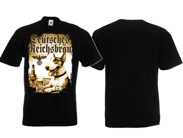 Frauen T-Shirt - Deutsches Reichsbräu - Bullterrier Frauen T-Shirt - Deutsches Reichsbräu - Bullterrier