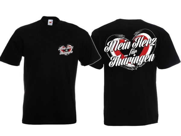 Frauen T-Shirt - Ein Herz für Thüringen Frauen T-Shirt - Ein Herz für Thüringen