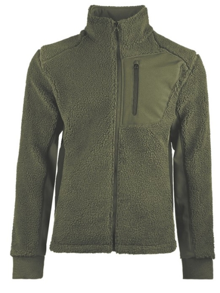 KÄLTESCHUTZJACKE - BEARFORCE - TEDDY-FLEECE - OLIV KÄLTESCHUTZJACKE - BEARFORCE - TEDDY-FLEECE - OLIV