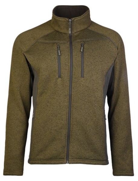 OUTDOOR KÄLTESCHUTZJACKE - STRUCTURE-FLEECE - OLIV OUTDOOR KÄLTESCHUTZJACKE - STRUCTURE-FLEECE - OLIV