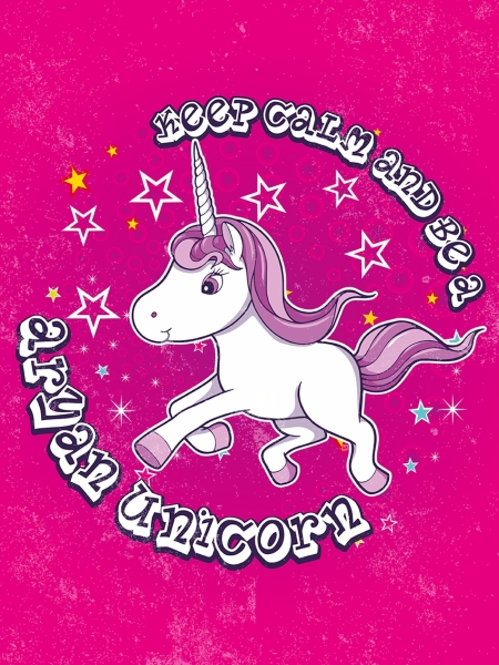Holzschild - 12x18cm - Aryan Unicorn Holzschild - 12x18cm - Aryan Unicorn