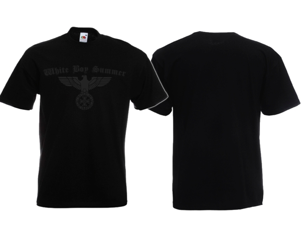 T-Hemd - White Boy Summer - twotone - schwarz/schwarz T-Hemd - White Boy Summer - twotone - schwarz/schwarz