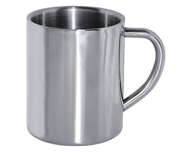 Thermo Outdoor Tasse - Edelstahl - silber Thermo Outdoor Tasse - Edelstahl - silber