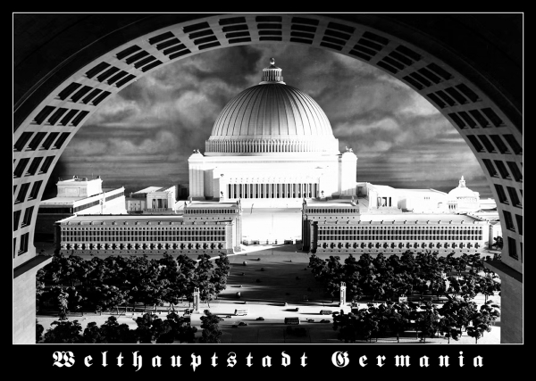 Poster - Kunstdruck - Welthauptstadt Germania - 48x33cm Poster - Kunstdruck - Welthauptstadt Germania - 48x33cm