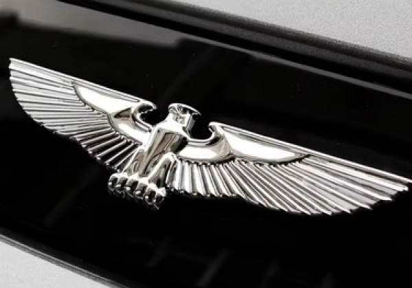 Autoaufkleber - 3D - Reichsadler - silber Optik Autoaufkleber - 3D - Reichsadler - silber Optik