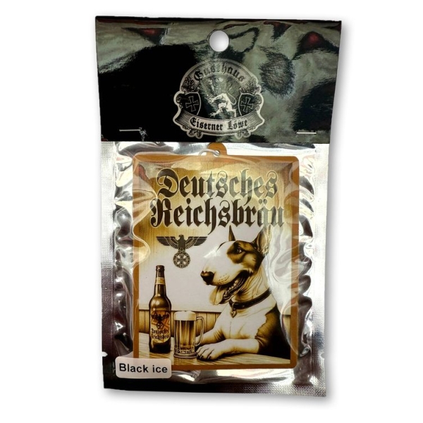 Lufterfrischer - Reichsbräu - Bullterrier Lufterfrischer - Reichsbräu - Bullterrier
