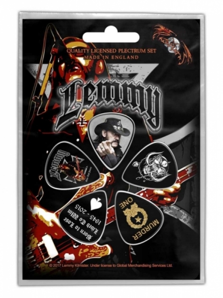 Plektrum Pack - Lemmy Stone Deaf Forever +++NUR WENIGE DA+++ Plektrum Pack - Lemmy Stone Deaf Forever +++NUR WENIGE DA+++