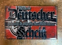 Magnet - Glas - Ich bin Deutscher - Ich schulde der Welt einen Scheiß Magnet - Glas - Ich bin Deutscher - Ich schulde der Welt einen Scheiß