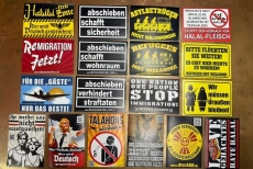 Aktivisten Paket - NOT WELCOME - 200 Stück + 3x Mundschutz verschiedene Motive Aktivisten Paket - NOT WELCOME - 200 Stück + 3x Mundschutz verschiedene Motive