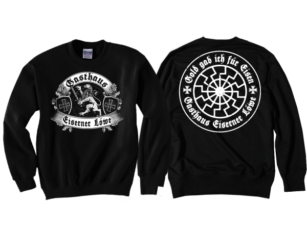 Pullover - Eiserner Löwe - Gold gab ich für Eisen - schwarz Pullover - Eiserner Löwe - Gold gab ich für Eisen - schwarz