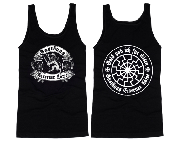 Muskelshirt/Tank Top - Eiserner Löwe - Gold gab ich für Eisen - schwarz Muskelshirt/Tank Top - Eiserner Löwe - Gold gab ich für Eisen - schwarz