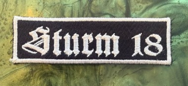 Aufnäher - Sturm 18 +++EINZELSTÜCK+++ Aufnäher - Sturm 18 +++EINZELSTÜCK+++