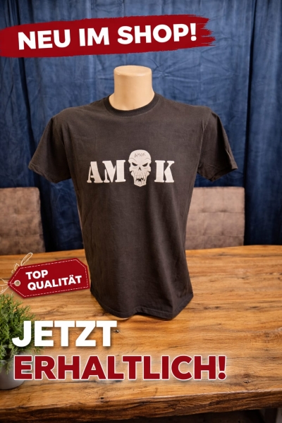 T-Hemd - Amok - Logo +++NUR WENIGE DA+++ T-Hemd - Amok - Logo +++NUR WENIGE DA+++