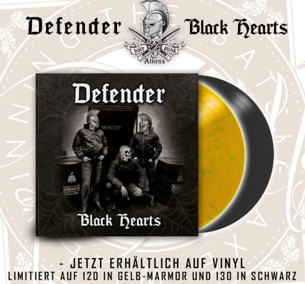 Defender – Black Hearts - LP Defender – Black Hearts - LP