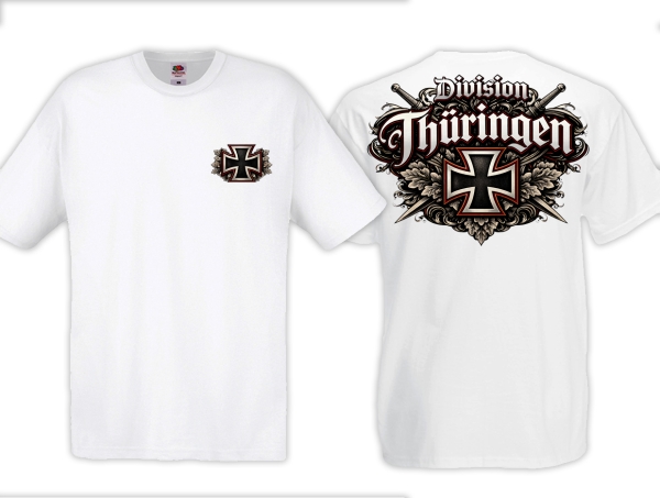 Frauen T-Shirt - Division Thüringen - EK Version - weiß Frauen T-Shirt - Division Thüringen - EK Version - weiß
