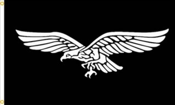 Fahne - Adler Luftwaffe - schwarz (330) Fahne - Adler Luftwaffe - schwarz (330)