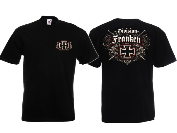 Frauen T-Shirt - Division Franken - EK Version - schwarz Frauen T-Shirt - Division Franken - EK Version - schwarz