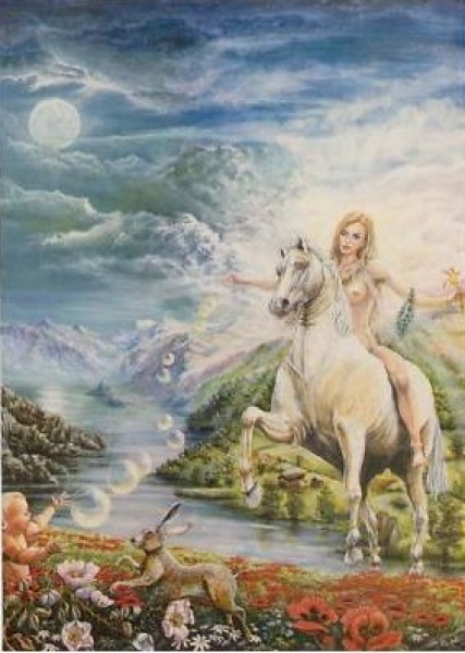 Poster - Kunstdruck - Ostara +++EINZELSTÜCK+++ Poster - Kunstdruck - Ostara +++EINZELSTÜCK+++