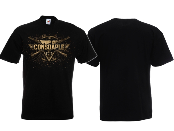 Frauen T-Shirt - CONSDAPLE - Logo - schwarz