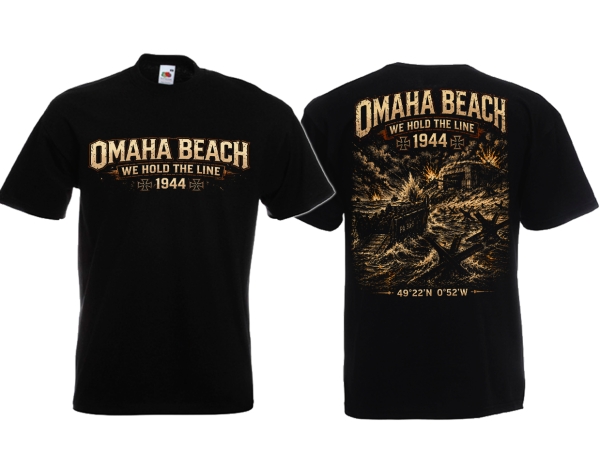 Frauen T-Shirt - Omaha Beach - We hold the Line Frauen T-Shirt - Omaha Beach - We hold the Line