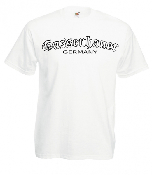 Frauen T-Shirt - Gassenhauer - Logo - weiß Frauen T-Shirt - Gassenhauer - Logo - weiß