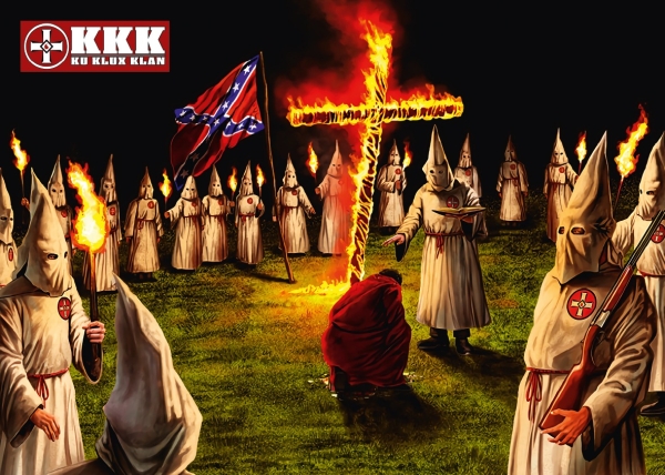 Poster - Kunstdruck - KKK Waldparty - SONDERFORMAT 67x49cm +++EINZELSTÜCK+++ Poster - Kunstdruck - KKK Waldparty - SONDERFORMAT 67x49cm +++EINZELSTÜCK+++
