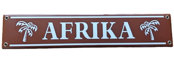 Emailleschild - Afrika Korps - Version 2 Emailleschild - Afrika Korps - Version 2