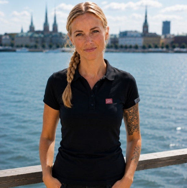 Erik & Sons - Frauen - Polo - LYSA - schwarz Erik & Sons - Frauen - Polo - LYSA - schwarz