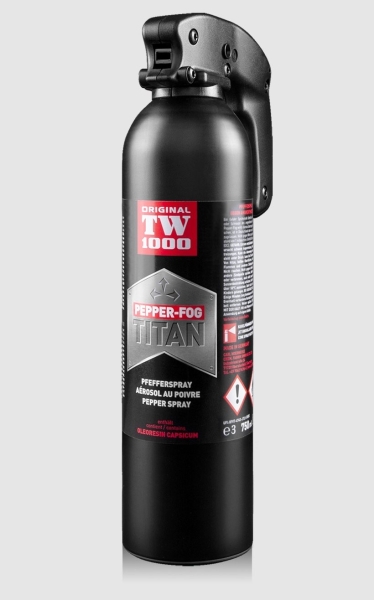 PFEFFER - Pfefferspray - TW1000 Nebel - 750 ml - TITAN PFEFFER - Pfefferspray - TW1000 Nebel - 750 ml - TITAN