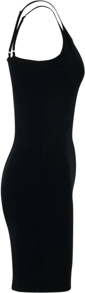 Kleid - Stretch Jersey Slim Dress - Schmetterling - schwarz