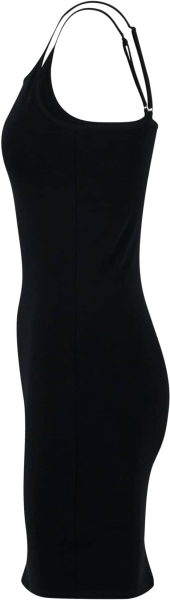 Kleid - Stretch Jersey Slim Dress - Sleipnir - Engel leben ewig - Rebellen sterben jung - schwarz