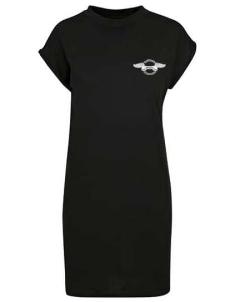 Kleid - Turtle Extended Shoulder Dress - Sleipnir - Engel leben ewig - Rebellen sterben jung - schwarz Kleid - Turtle Extended Shoulder Dress - Sleipnir - Engel leben ewig - Rebellen sterben jung - schwarz
