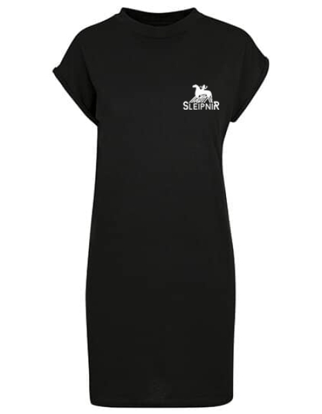 Kleid - Turtle Extended Shoulder Dress - Sleipnir - Logo - schwarz Kleid - Turtle Extended Shoulder Dress - Sleipnir - Logo - schwarz