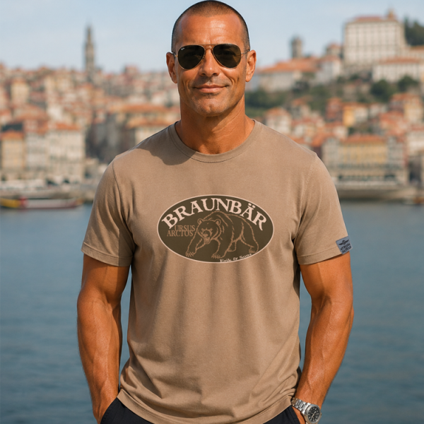 Erik & Sons - T-Shirt - URSUS hellbraun Erik & Sons - T-Shirt - URSUS hellbraun
