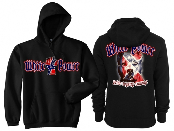 Frauen - Kapuzenpullover - White Power - Dog Face - Südstaaten Frauen - Kapuzenpullover - White Power - Dog Face - Südstaaten