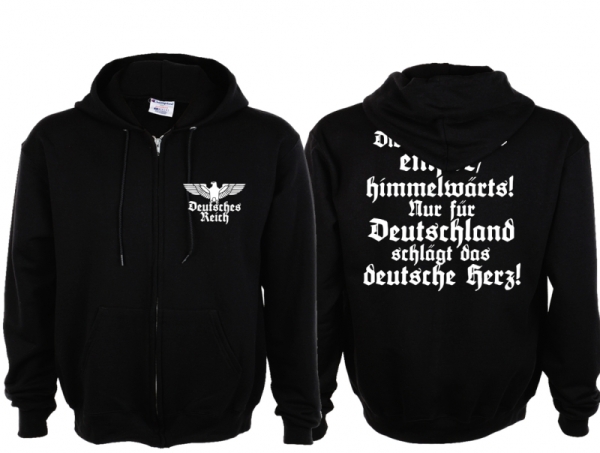 Kapuzenjacke - Deutsches Herz Kapuzenjacke - Deutsches Herz