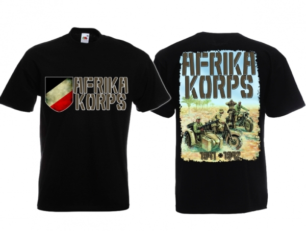 Frauen T-Shirt - Afrika Korps - schwarz Frauen T-Shirt - Afrika Korps - schwarz
