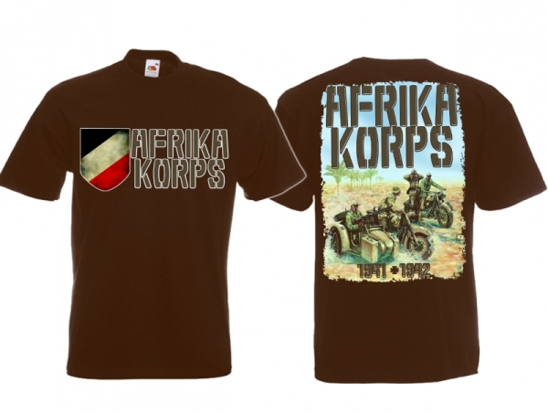 Frauen T-Shirt - Afrika Korps - braun Frauen T-Shirt - Afrika Korps - braun