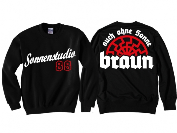 Pullover - Sonnenstudio 88 - schwarz Pullover - Sonnenstudio 88 - schwarz