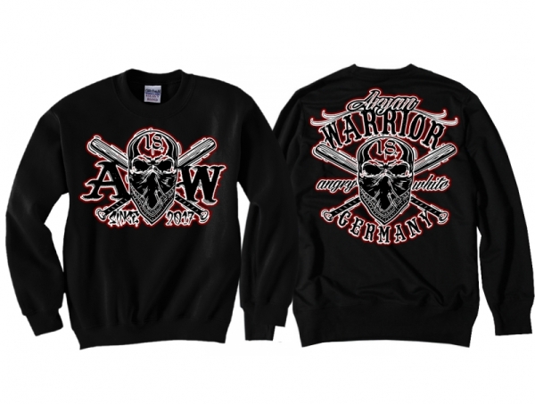 Pullover - Aryan Warrior - schwarz Pullover - Aryan Warrior - schwarz