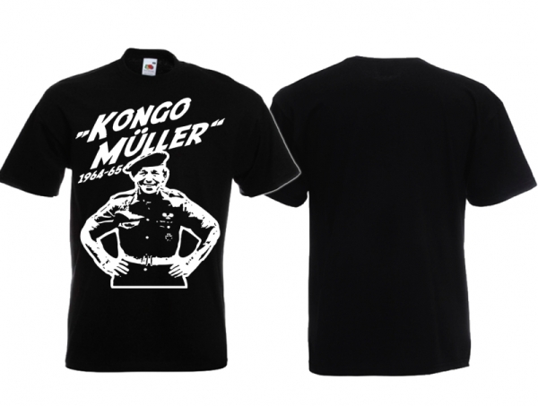 T-Hemd - Kongo Müller - schwarz T-Hemd - Kongo Müller - schwarz