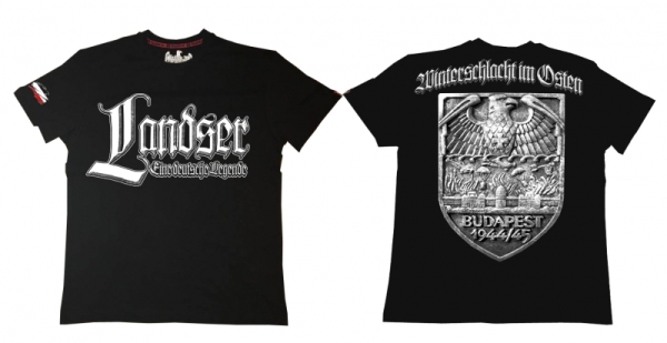 Premium Shirt - Landser - Winterschlacht im Osten - Budapest - schwarz Premium Shirt - Landser - Winterschlacht im Osten - Budapest - schwarz
