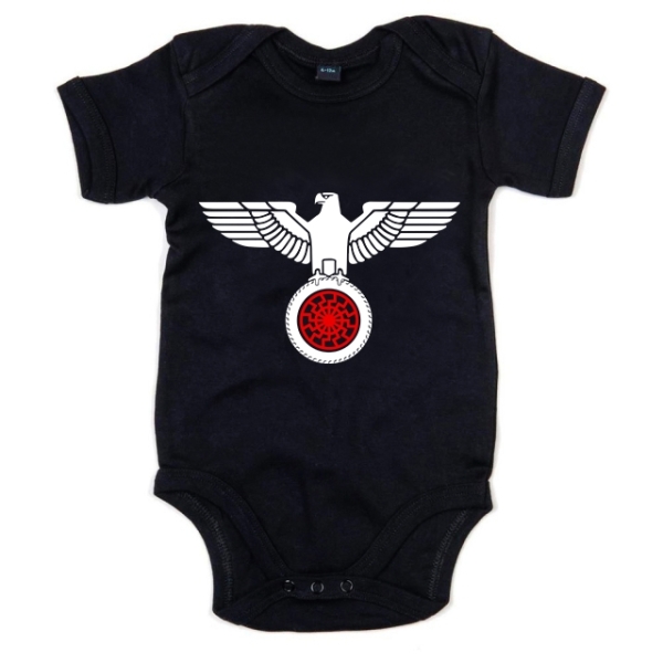 Baby-Bodie - Reichsadler mit Schwarzer Sonne Baby-Bodie - Reichsadler mit Schwarzer Sonne