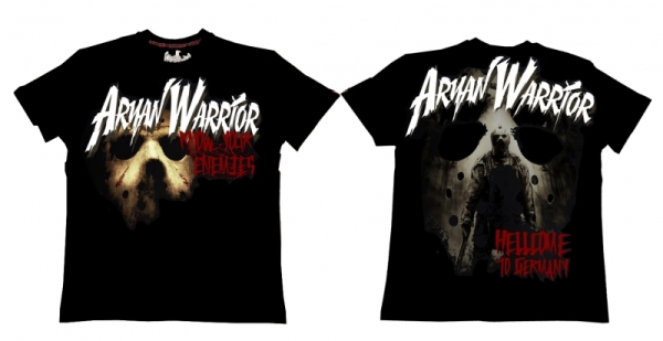 Premium Shirt - Aryan Warrior - Enemies- schwarz Premium Shirt - Aryan Warrior - Enemies- schwarz
