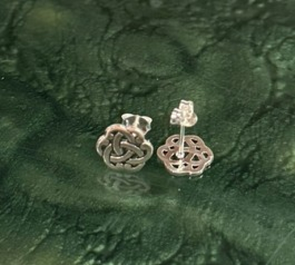 Ohrstecker - Triquetta Keltenknoten - Silber - 1 Paar Ohrstecker - Triquetta Keltenknoten - Silber - 1 Paar