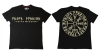 Premium Shirt - Aryan Warrior - Vegvisir Runenschrift - schwarz/beige
