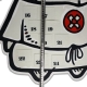 Kalender - KKK - WeiSSe Weihnachten - ca. 1 Meter hoch +++RAUSVERKAUF+++